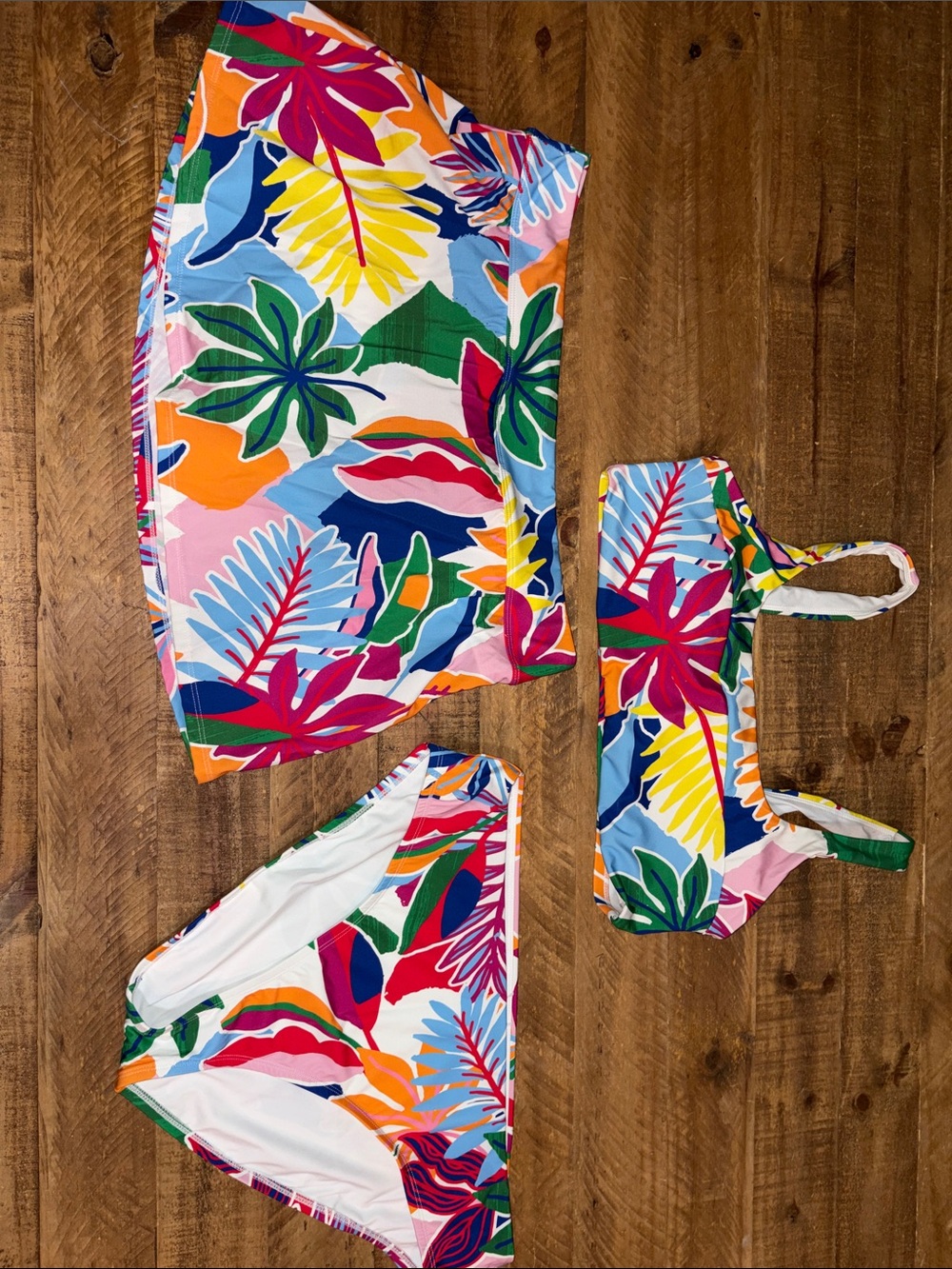 Alex Marie Rio Palms Swim 3pc Set NWOT